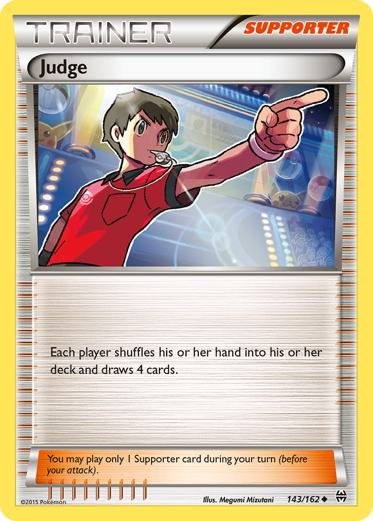 Judge (143/162) [XY: BREAKthrough] | Tables and Towers