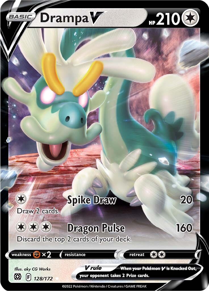 Drampa V (128/172) [Sword & Shield: Brilliant Stars] | Tables and Towers