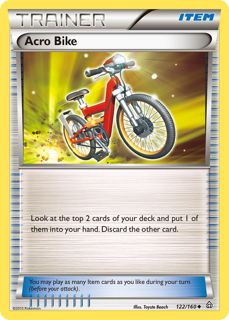 Acro Bike (122/160) [XY: Primal Clash] | Tables and Towers