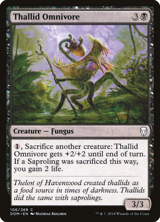 Thallid Omnivore [Dominaria] | Tables and Towers