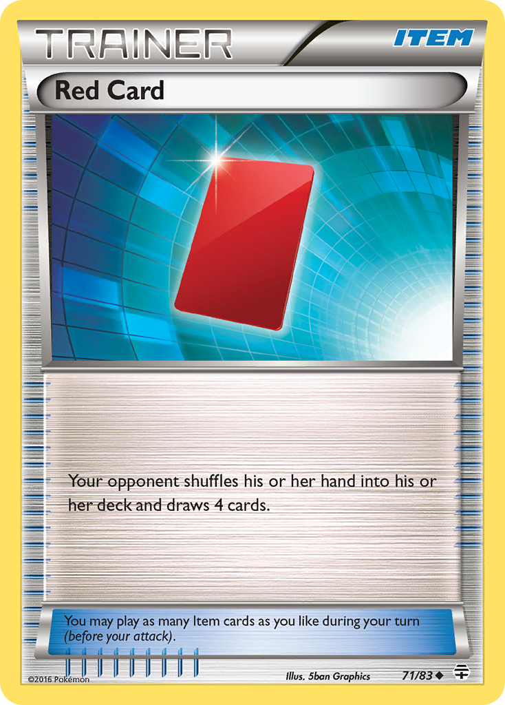 Red Card (71/83) [XY: Generations] | Tables and Towers