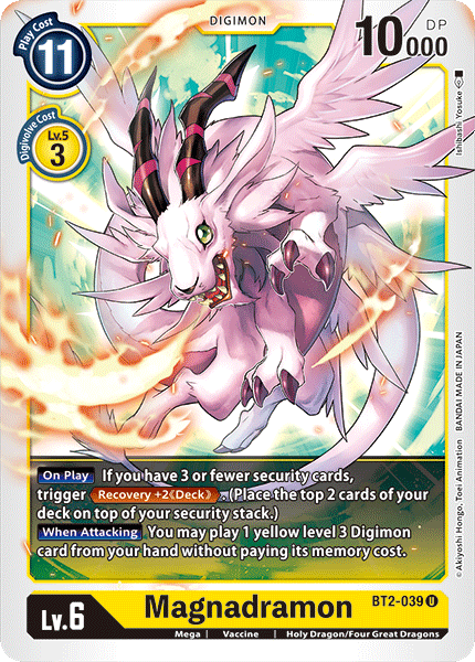 Magnadramon [BT2-039] [Release Special Booster Ver.1.0] | Tables and Towers