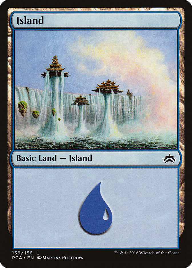 Island (139) [Planechase Anthology] | Tables and Towers