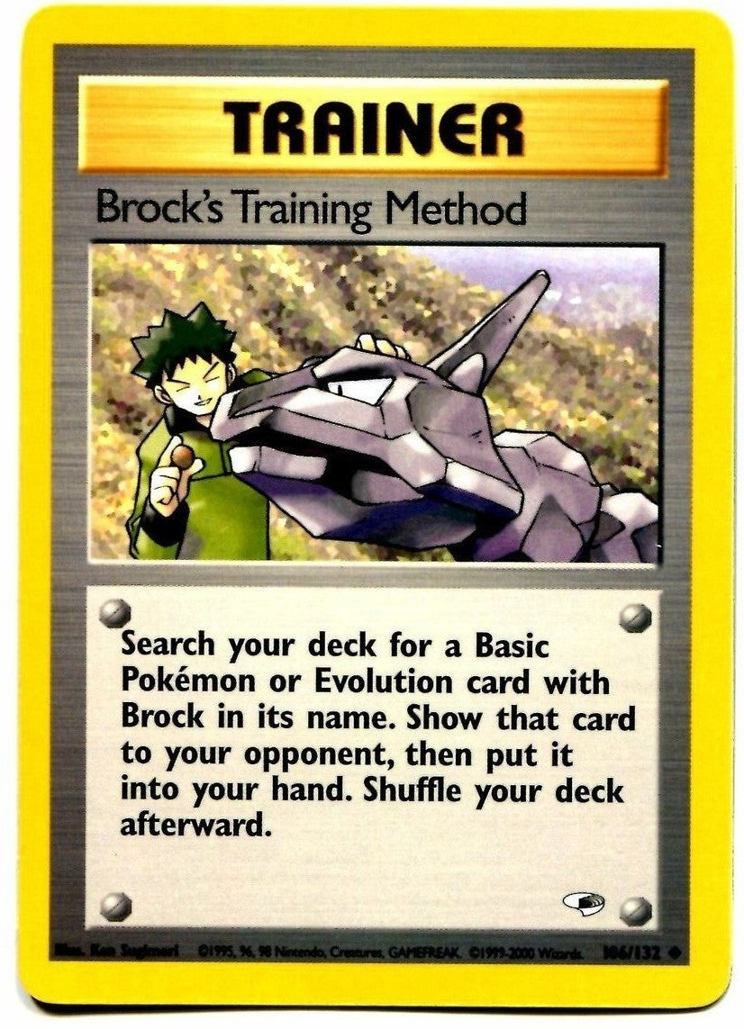 Brock's Training Method (106/132) [Gym Heroes Unlimited] | Tables and Towers