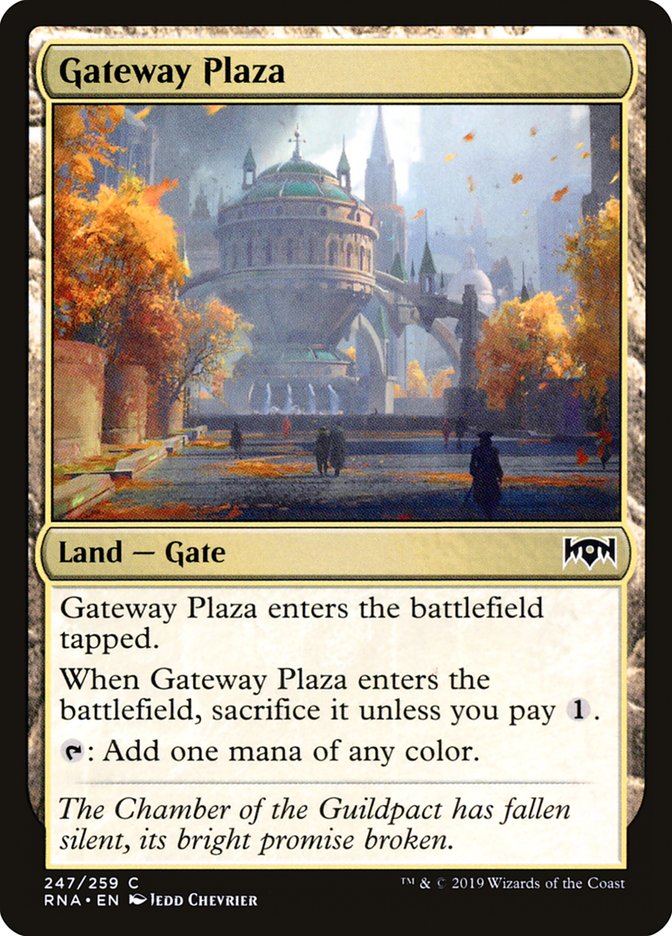 Gateway Plaza [Ravnica Allegiance] | Tables and Towers