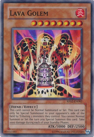 Lava Golem [RP02-EN082] Super Rare | Tables and Towers