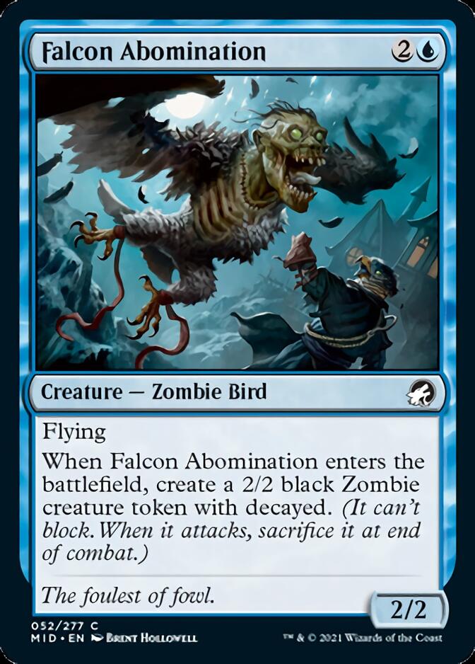 Falcon Abomination [Innistrad: Midnight Hunt] | Tables and Towers