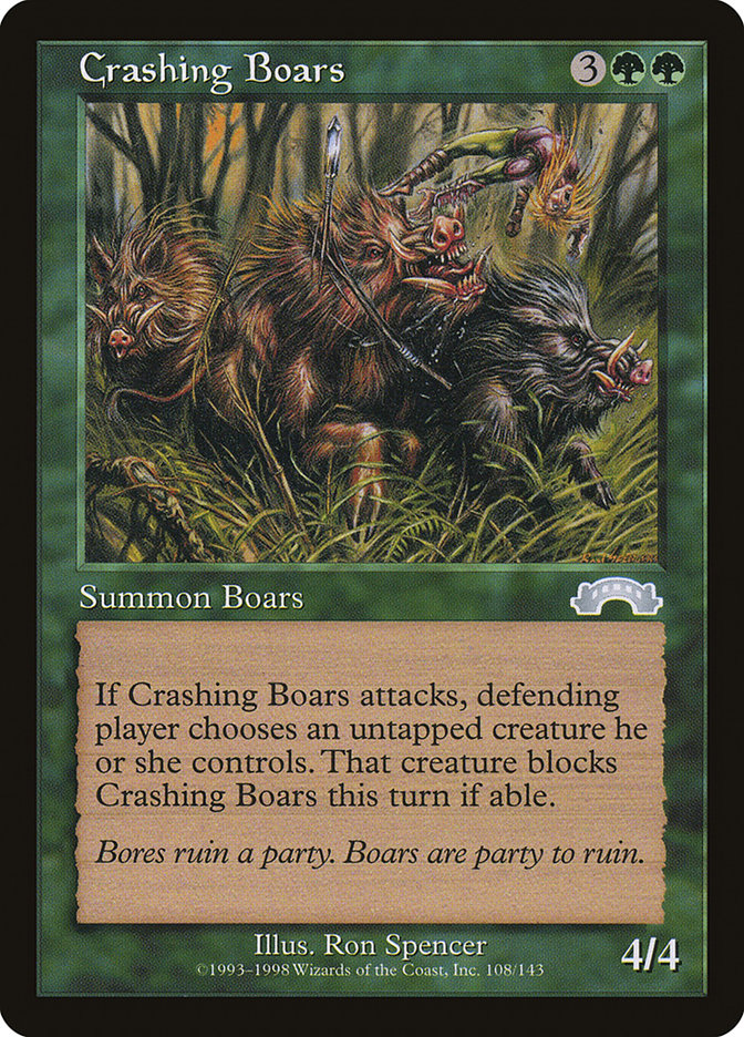 Crashing Boars [Exodus] | Tables and Towers