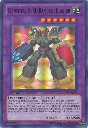 Elemental HERO Rampart Blaster [LCGX-EN047] Super Rare | Tables and Towers