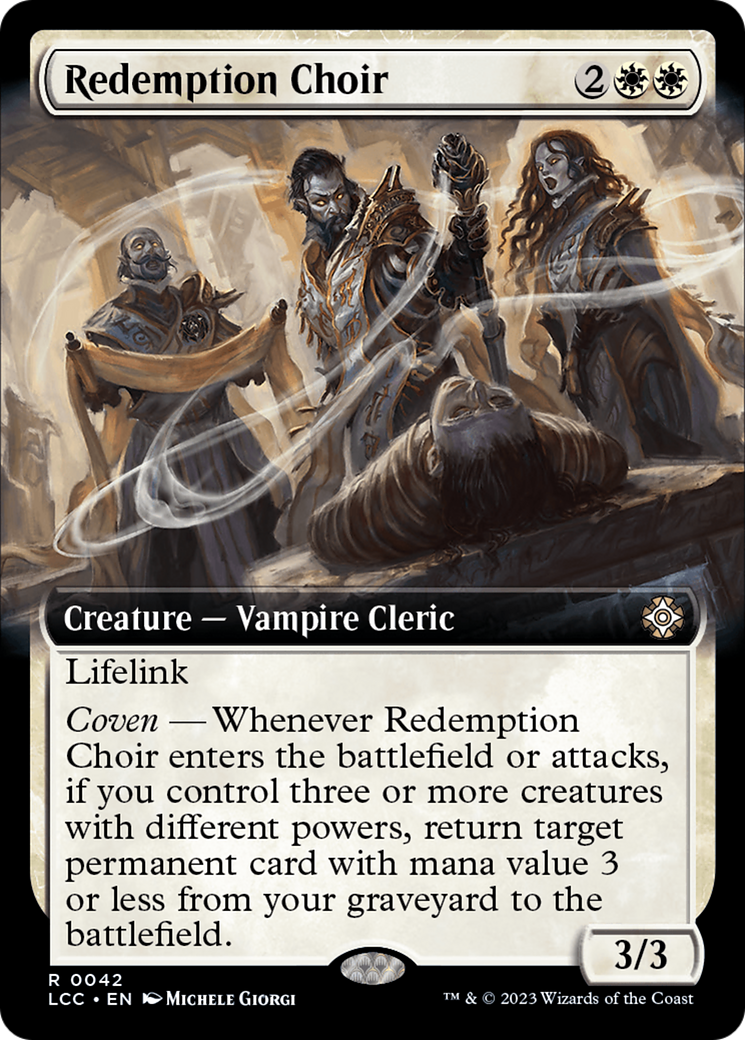 Redemption Choir (Extended Art) [The Lost Caverns of Ixalan Commander] | Tables and Towers