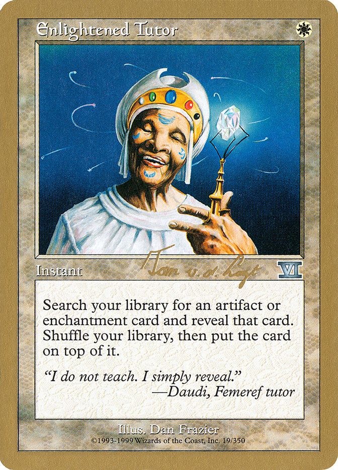 Enlightened Tutor (Tom van de Logt) [World Championship Decks 2000] | Tables and Towers