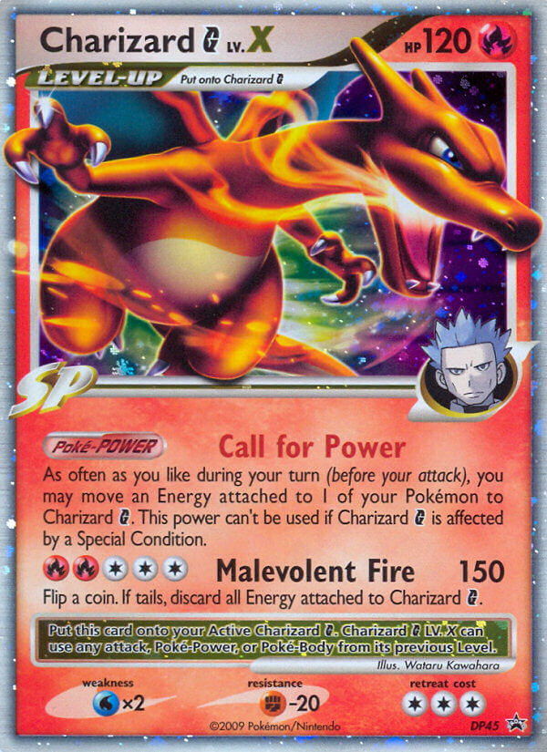 Charizard G LV.X (DP45) [Diamond & Pearl: Black Star Promos] | Tables and Towers