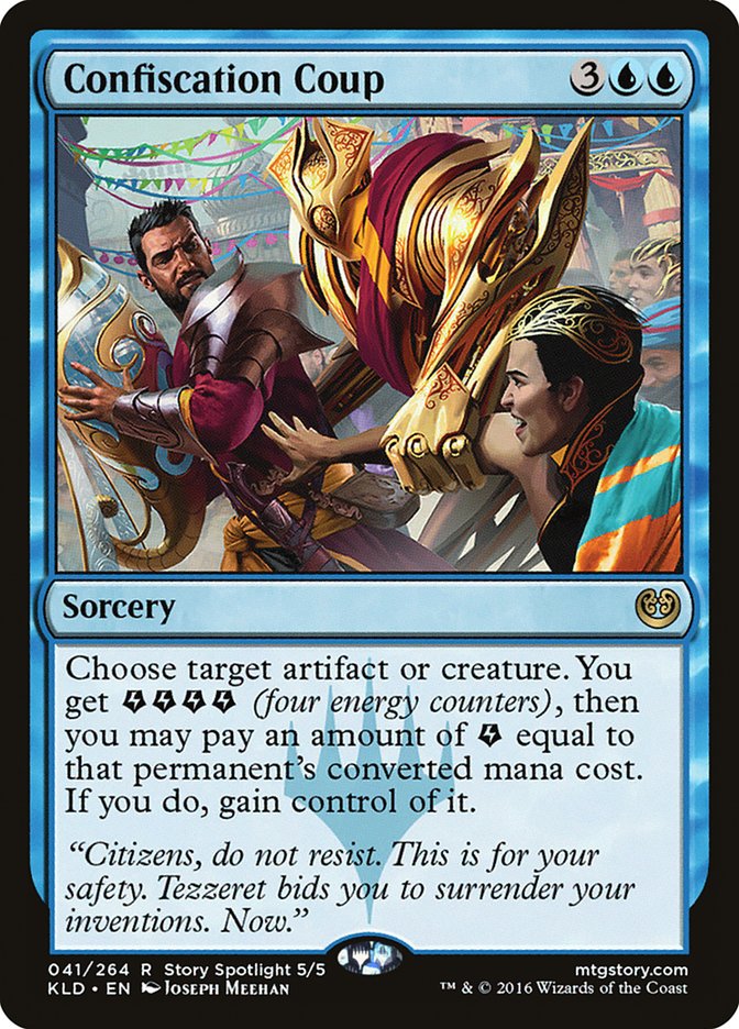 Confiscation Coup [Kaladesh] | Tables and Towers