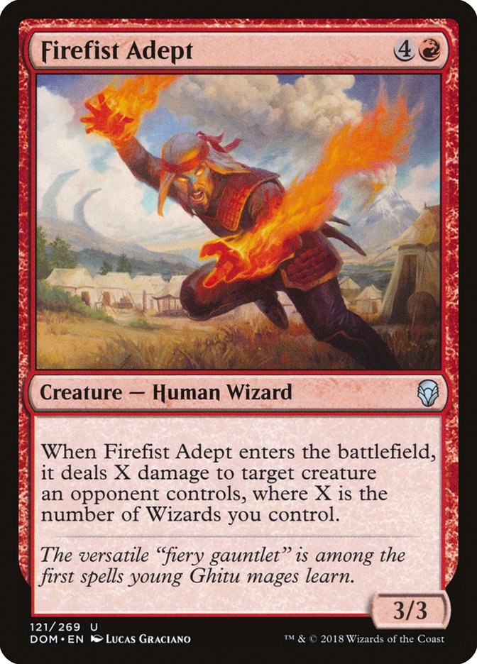 Firefist Adept [Dominaria] | Tables and Towers