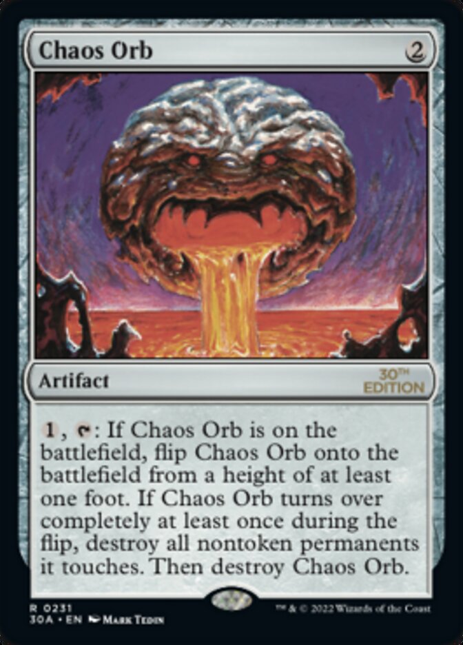 Chaos Orb [30th Anniversary Edition] | Tables and Towers