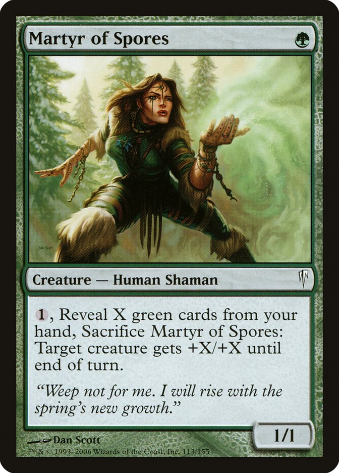 Martyr of Spores [Coldsnap] | Tables and Towers