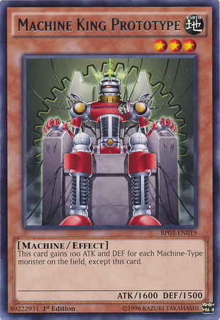 Machine King Prototype [BP03-EN019] Rare | Tables and Towers