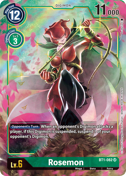 Rosemon [BT1-082] (Alternate Art) [Release Special Booster Ver.1.0] | Tables and Towers