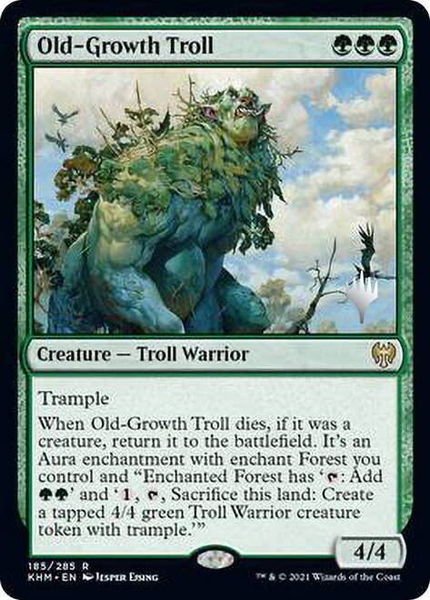 Old-Growth Troll (Promo Pack) [Kaldheim Promos] | Tables and Towers