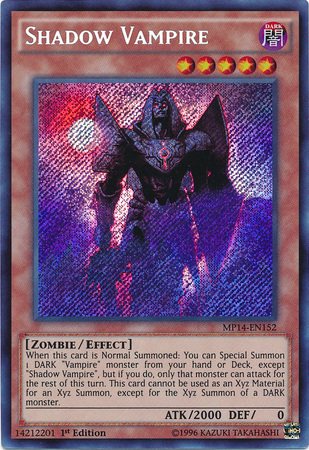 Shadow Vampire [MP14-EN152] Secret Rare | Tables and Towers