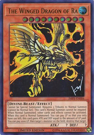 The Winged Dragon of Ra [JMPS-EN006] Ultra Rare | Tables and Towers