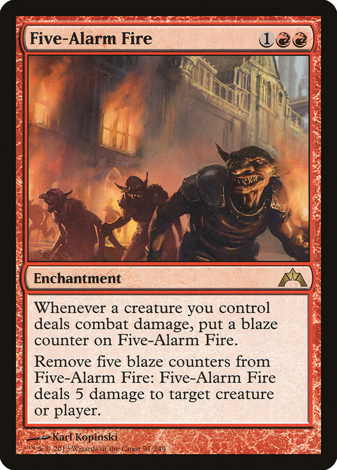 Five-Alarm Fire [Gatecrash] | Tables and Towers