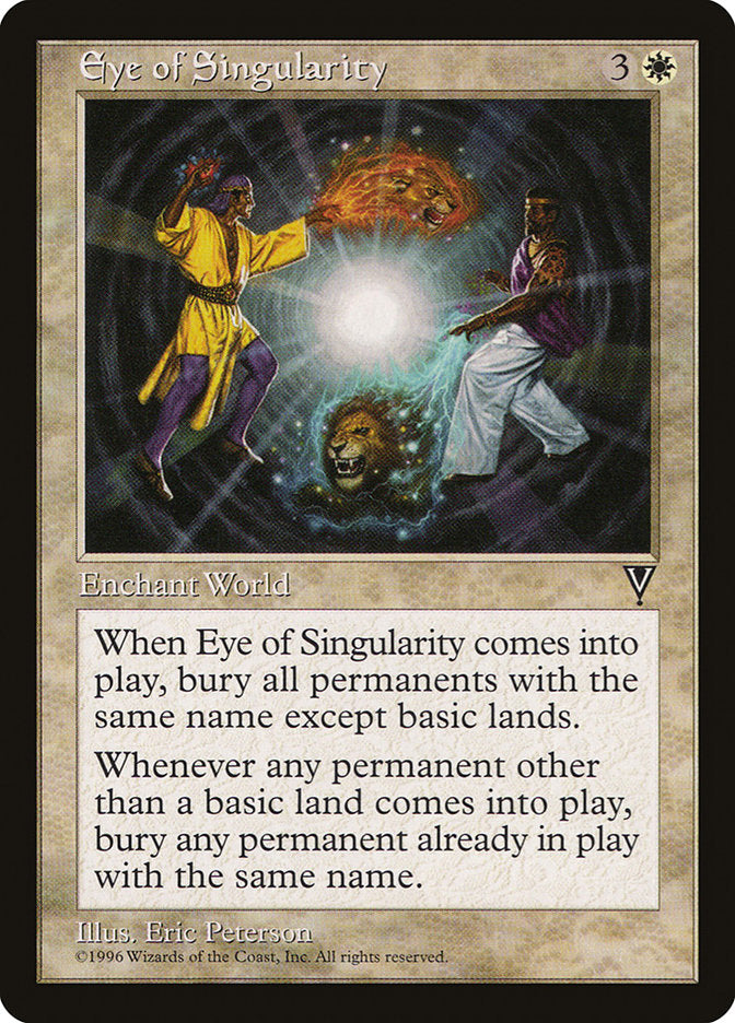 Eye of Singularity [Visions] | Tables and Towers