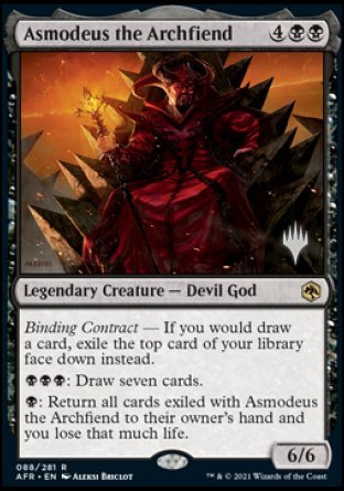 Asmodeus the Archfiend (Promo Pack) [Dungeons & Dragons: Adventures in the Forgotten Realms Promos] | Tables and Towers