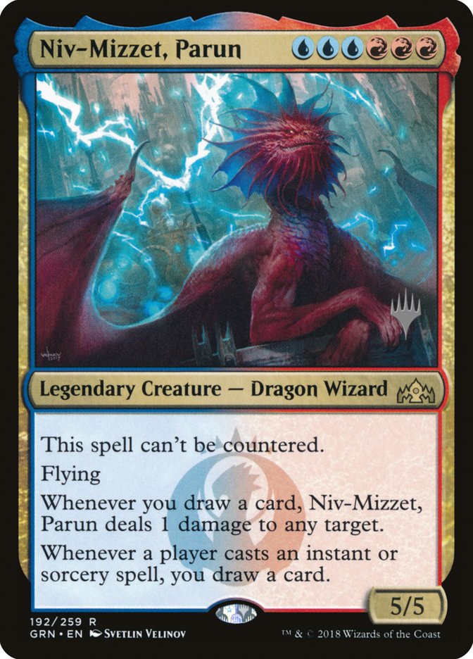 Niv-Mizzet, Parun (Promo Pack) [Guilds of Ravnica Promos] | Tables and Towers