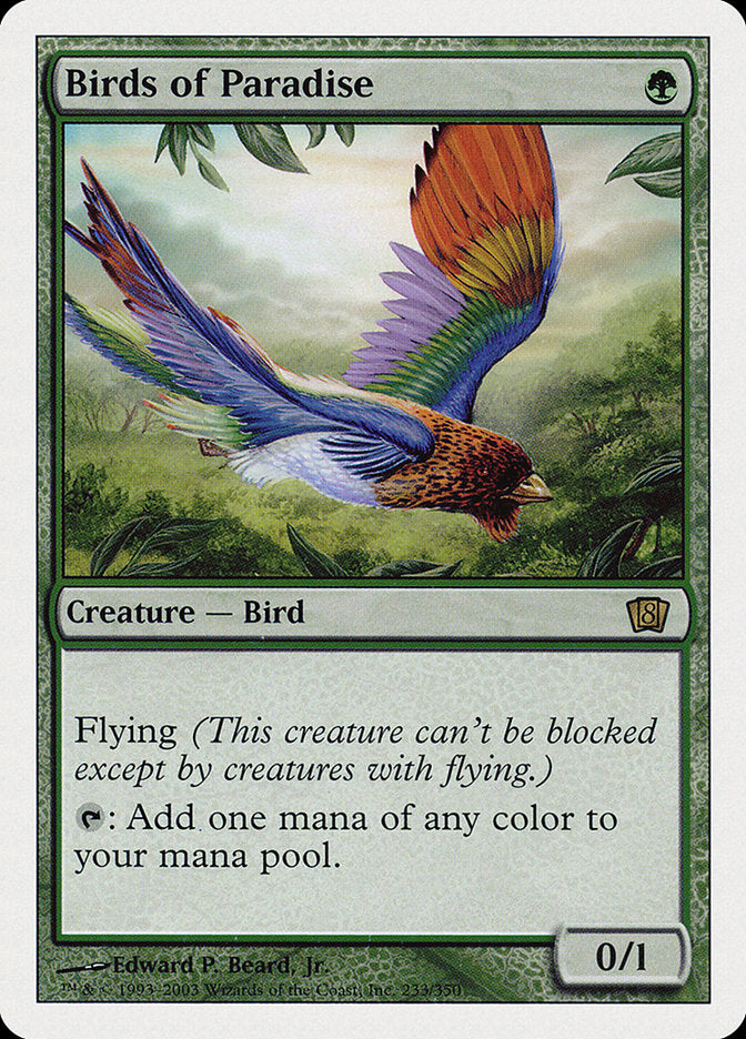 Birds of Paradise [Eighth Edition] | Tables and Towers