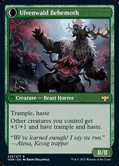 Ulvenwald Oddity // Ulvenwald Behemoth [Innistrad: Crimson Vow] | Tables and Towers