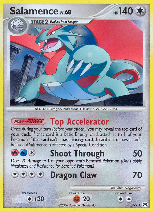 Salamence (8/99) [Platinum: Arceus] | Tables and Towers