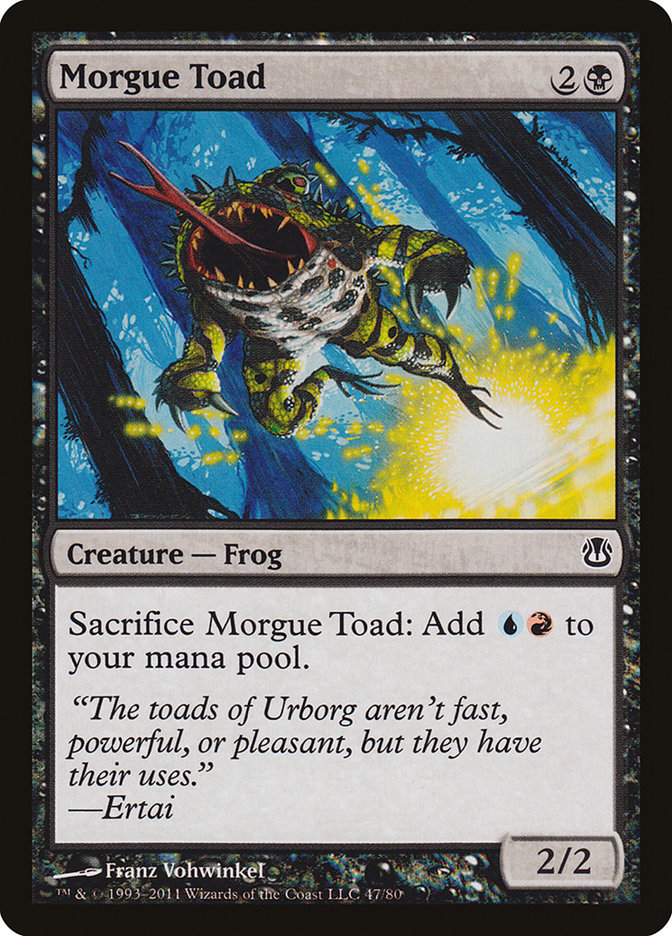 Morgue Toad [Duel Decks: Ajani vs. Nicol Bolas] | Tables and Towers