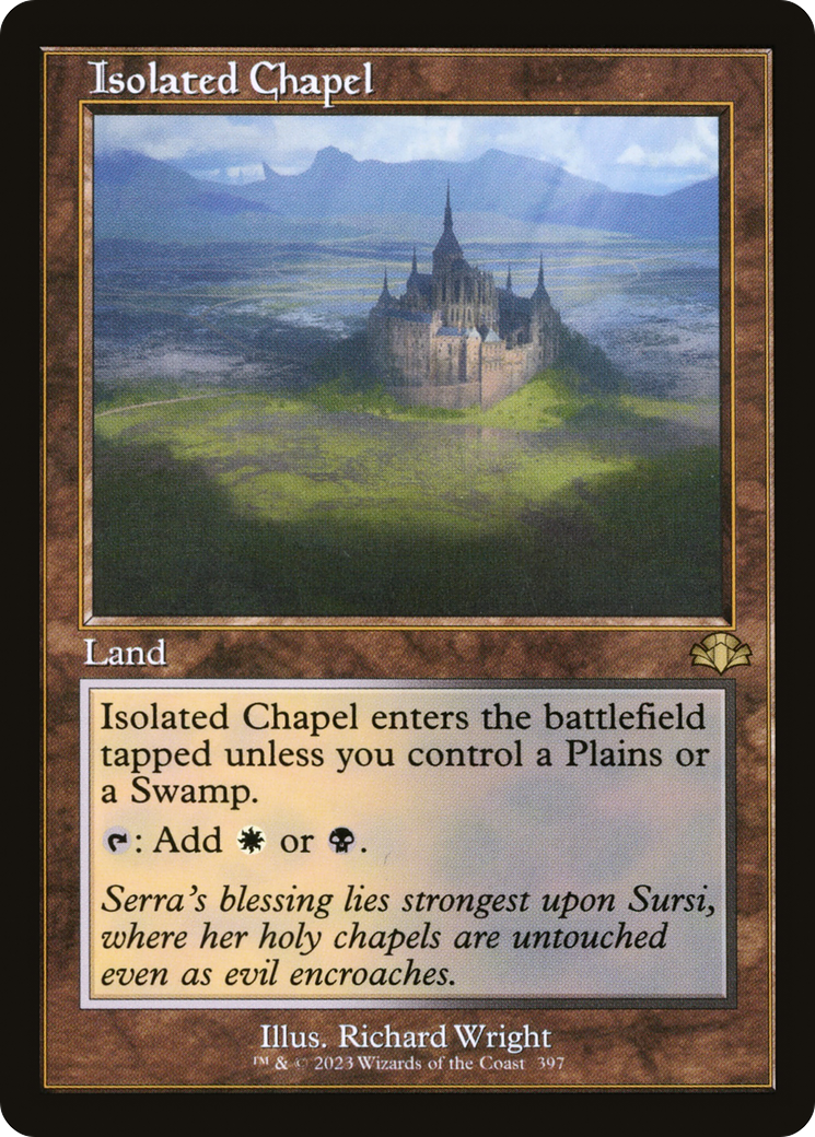 Isolated Chapel (Retro) [Dominaria Remastered] | Tables and Towers