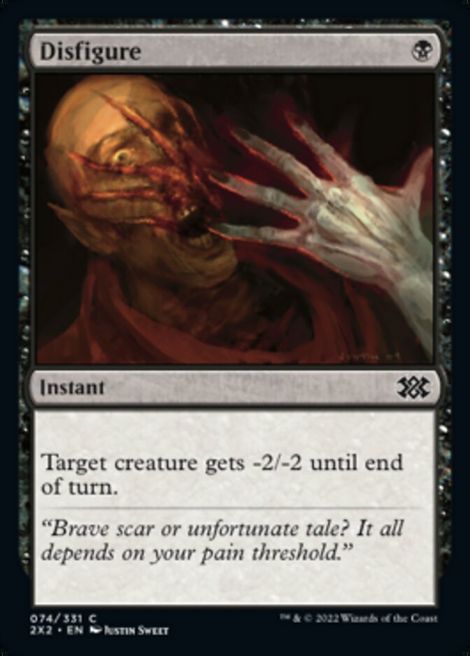 Disfigure [Double Masters 2022] | Tables and Towers