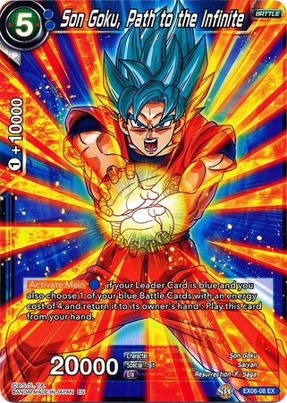 Son Goku, Path to the Infinite (EX06-08) [Special Anniversary Set] | Tables and Towers