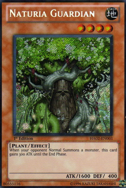 Naturia Guardian [HA02-EN003] Secret Rare | Tables and Towers