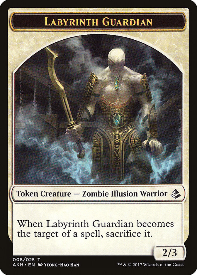 Labyrinth Guardian Token [Amonkhet Tokens] | Tables and Towers