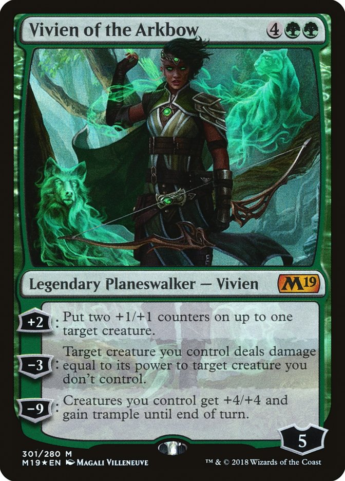 Vivien of the Arkbow [Core Set 2019] | Tables and Towers