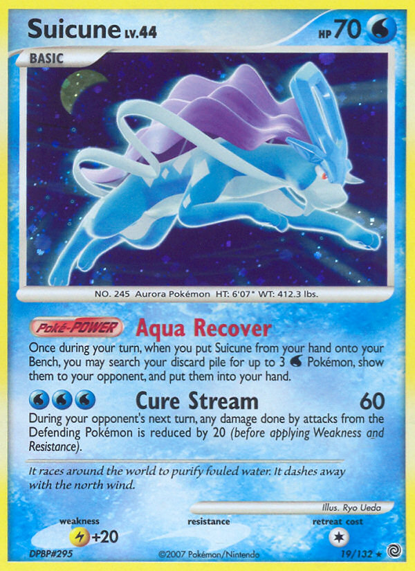 Suicune (19/132) [Diamond & Pearl: Secret Wonders] | Tables and Towers