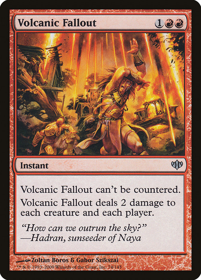 Volcanic Fallout [Conflux] | Tables and Towers