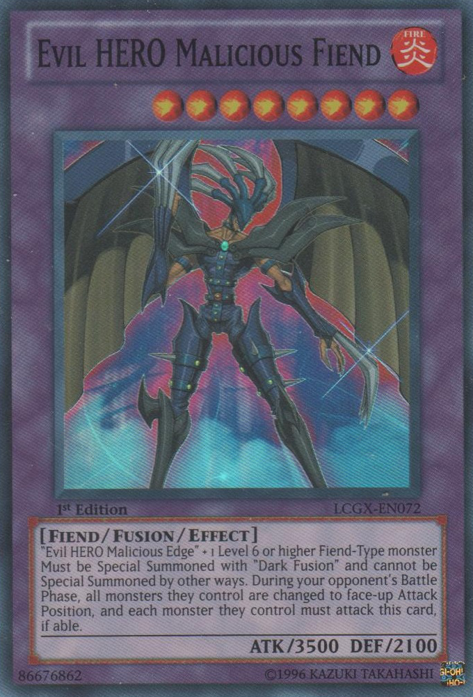 Evil HERO Malicious Fiend [LCGX-EN072] Super Rare | Tables and Towers