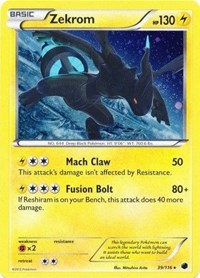 Zekrom (39/116) (Cosmos Holo) [Black & White: Plasma Freeze] | Tables and Towers