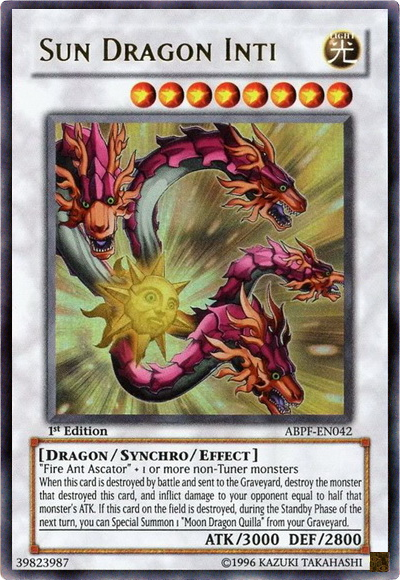 Sun Dragon Inti [ABPF-EN042] Ultra Rare | Tables and Towers