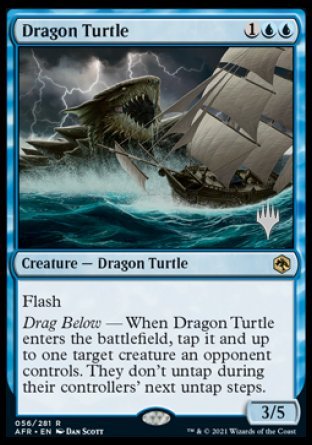 Dragon Turtle (Promo Pack) [Dungeons & Dragons: Adventures in the Forgotten Realms Promos] | Tables and Towers