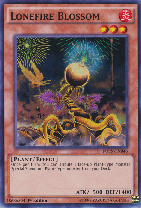 Lonefire Blossom [FUEN-EN046] Super Rare | Tables and Towers