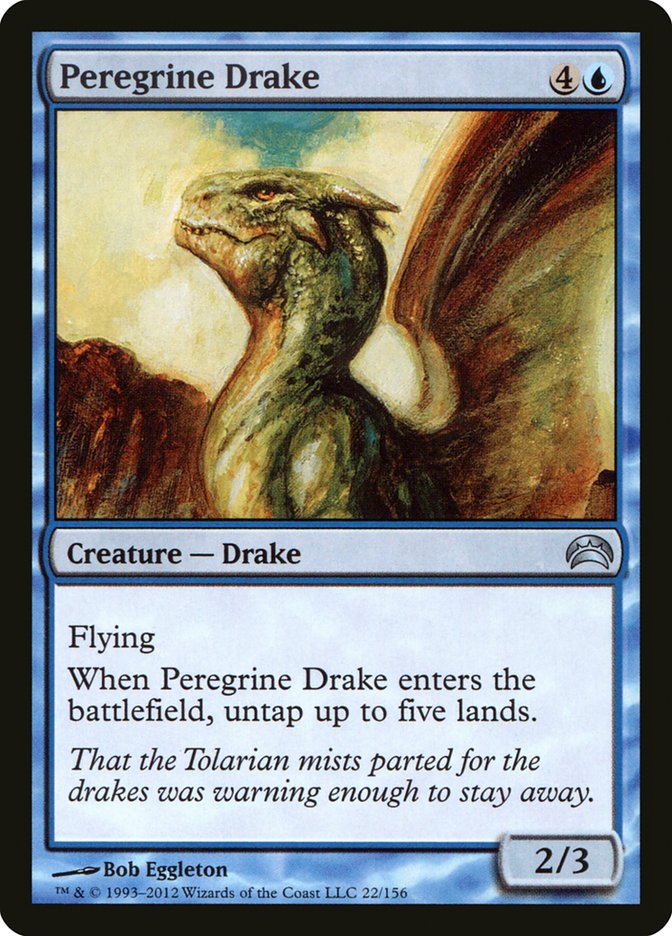 Peregrine Drake [Planechase 2012] | Tables and Towers