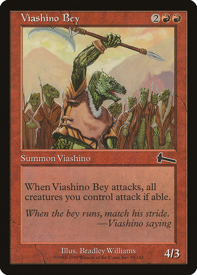 Viashino Bey [Urza's Legacy] | Tables and Towers