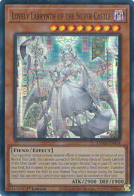 Lovely Labrynth of the Silver Castle [TAMA-EN014] Ultra Rare | Tables and Towers