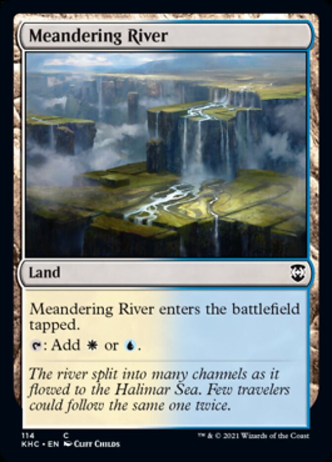 Meandering River [Kaldheim Commander] | Tables and Towers